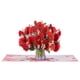 thumbnail image 5 of Tarjeta de felicitación en papel Love 3D con ramo de flores desplegable para el Día de la Madre, 5 of 8