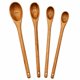thumbnail image 1 of Cucharas Medidoras Bayti de Madera de Acacia - Juego de 4 Piezas, 1 of 7