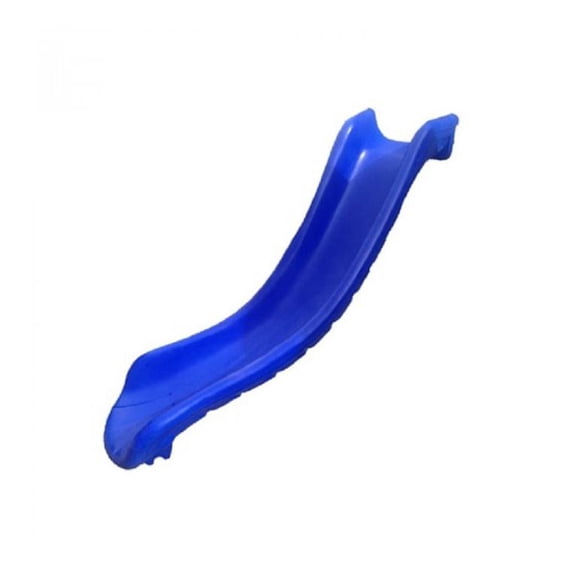 Tobogán Curvo Azul