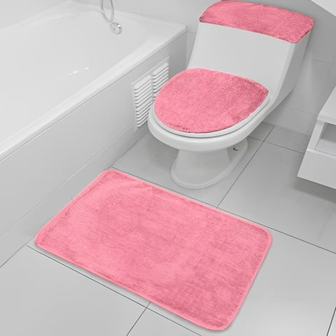 Set De Baño 3 Piezas Rosado – Doral