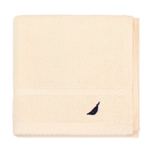 Toalla De Cara Signature Nautica 100% Algodón 33X33Cm Premium Beige