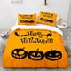 thumbnail image 1 of Halloween Pumpkin Horror Festival Bat Bedding Set Boys Girls Duvet Cover Pillowcase Bed Kids Adult, 1 of 5
