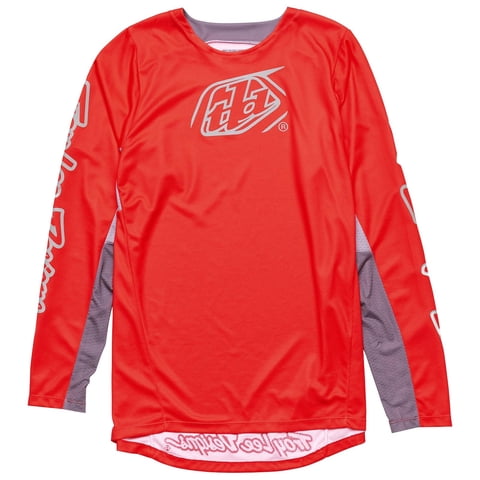 Moto Jersey Troy Lee Designs Gp Pro Icon Rojo Y Gris Para Adultos