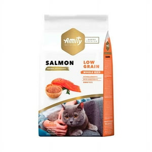 Amity Super Premium Low Grain Salmon Adult Cat 7 Kg