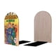 thumbnail image 2 of Los Archies Sujetalibros decorativos temáticos, tope para estantería con base antideslizante, uso dual para hogar y oficina - 2 piezas, 2 of 6