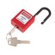 thumbnail image 2 of candado de seguridad candado cerradura de seguridad con llave diferente seguridad exterior rojo, 2 of 5