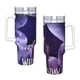 thumbnail image 4 of Merlina Addams Vaso aislado de acero inoxidable con asa, diseño temático, regalo para familia, amigos y fans; incluye pajita y encaja en el portavasos estándar, 40 oz, 4 of 6