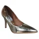 thumbnail image 3 of Zapato Taco Mujer Metalizado Dorado Vizzano, 3 of 3