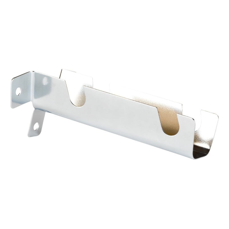 Metalhsa - Pack 2 Unidades Soporte Doble Corto 16 Mm Cromado