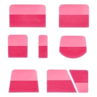 Ioensy - 8 Escobillas De Goma Ppf Para Vinilo, Protección Automotriz, Limpieza Del Hogar, Color Rosa