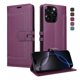 thumbnail image 1 of Premium Wallet Case for iPhone 14 Pro with Card Slots & Kickstand, Flip Cover Purple, 1 of 6