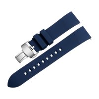 Magideal - Correa De Silicona Para Reloj, Repuesto De Correa Deportiva, Accesorios Para Correa De Reloj 22Mm