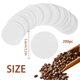thumbnail image 3 of Filtro de Café CEYAZYE 56 mm 200 piezas desechables de papel, 3 of 7