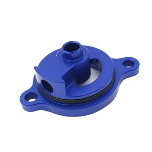 Ioensy - Tapa De Cubierta De Filtro De Aceite, Piezas De Repuesto Para Motocicleta Crf250Rx Professional Blue
