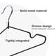 thumbnail image 4 of Percha para ropa de adulto, percha de ropa revestida de plástico, percha de ropa de metal antideslizante sin costuras, percha de ropa, 1 pieza, 4 of 5