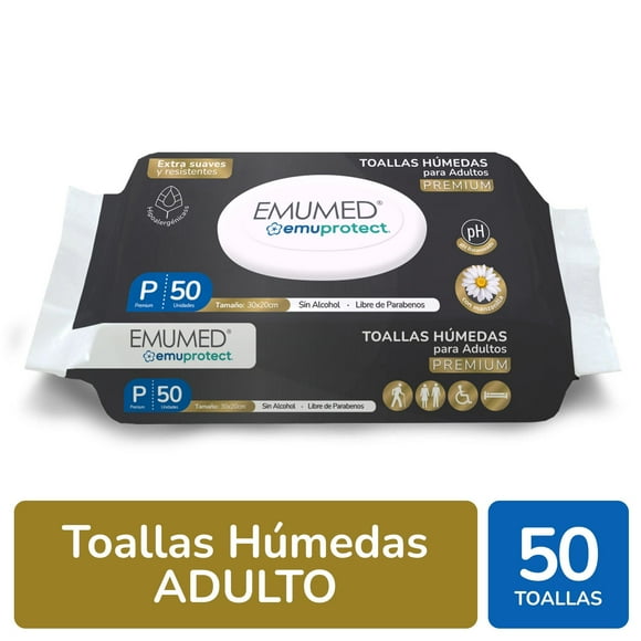 Toallitas Húmedas Emuprotect para Adultos