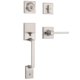 thumbnail image 1 of Cerradura de puerta Kwikset Amador en níquel satinado con SmartKey, 1 of 9