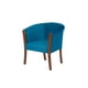 thumbnail image 1 of Sitial Dortmund Velvet Azul Petroleo, 1 of 4
