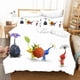 thumbnail image 1 of Anime Pikmin Duvet Cover Bedding Set Pillowcase 3-Piece Bedding Set, 1 of 5