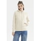 thumbnail image 1 of Polerón Mujer Abierto Hodie Crema, 1 of 4