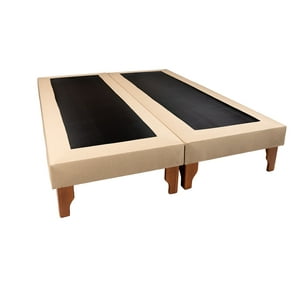 Muebles New - Base King Beige Lino