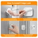 thumbnail image 4 of Cerradura para refrigerador Tickselect de 2 piezas con código de combinación, resistente, 4 of 9