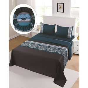 Genérico - Sabanas De Verano Super King Verde Oscuro