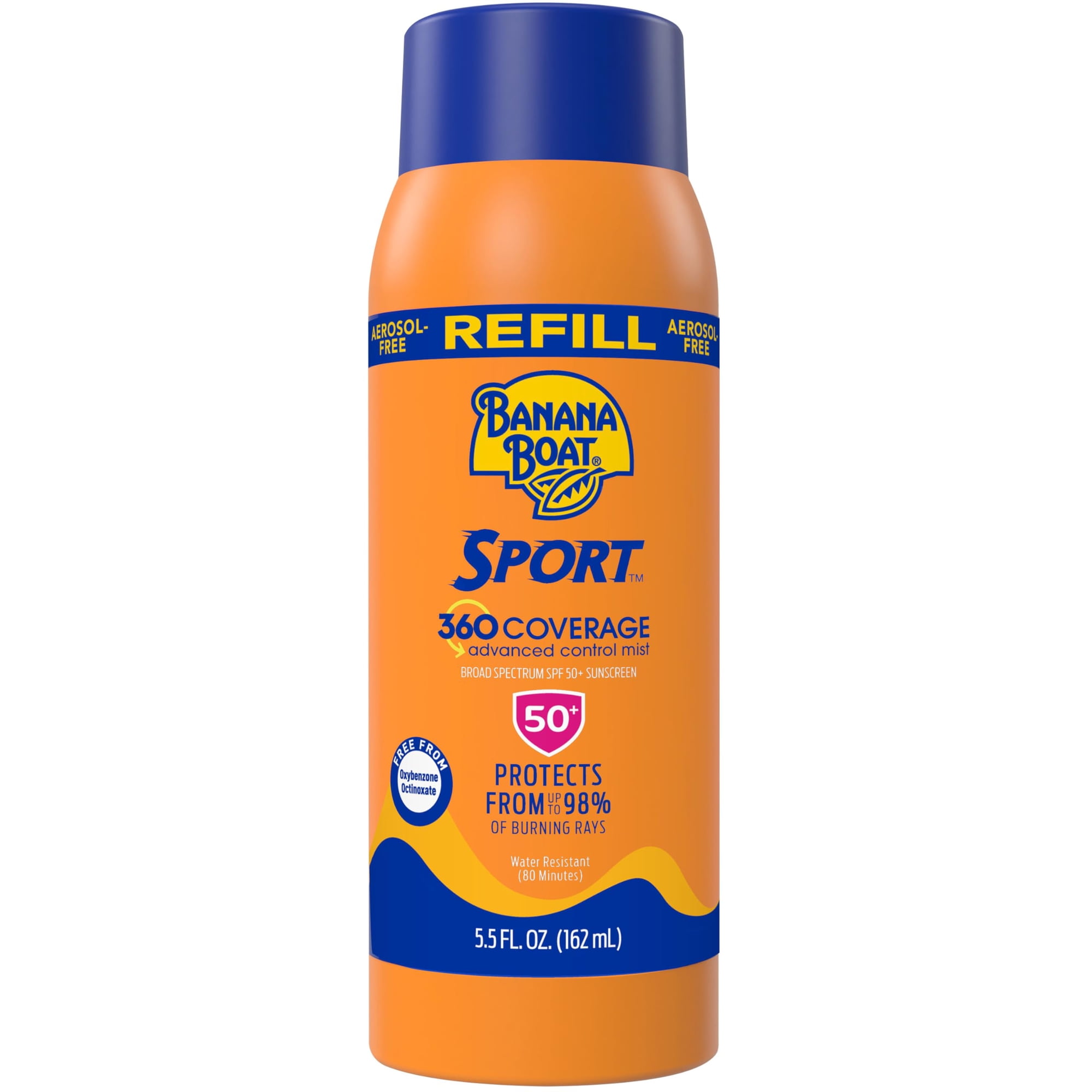 Protector Solar En Aerosol Banana Boat Sport 360 Coverage Spf 50 165 Ml