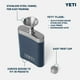 thumbnail image 2 of Frasco YETI de acero inoxidable de 200 ml con embudo de 7 onzas de capacidad, 2 of 3