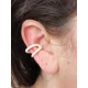 thumbnail image 2 of Piercing Oreja Earcuff Resina Color Blanco Sin Perforación, 2 of 3