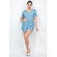 thumbnail image 2 of Conjunto Top Y Shorts Denim Botones Al Frente, 2 of 7