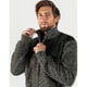 thumbnail image 2 of Sweater Algodon Chaqueta Forro Piel Cuello Alto Bolsillos Cierre 7175, 2 of 5