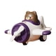 thumbnail image 5 of Juguetes para bebés, avión, juguete, animal bebé, coche de carreras, vehículo para bebé, prensa de juegos, avión para niños pequeños, niños y niñas, r Blanco, 5 of 5