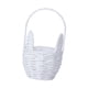 thumbnail image 4 of Cesta De Conejito De Pascua Decoración De Pascua Cesta De Ni?a De Flores Para Cocina Hogar Camping Blanco, 4 of 5