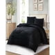 thumbnail image 3 of Cobertor De Peludos Leche Con Relieve Plaza Y Media Color Negro, 3 of 4