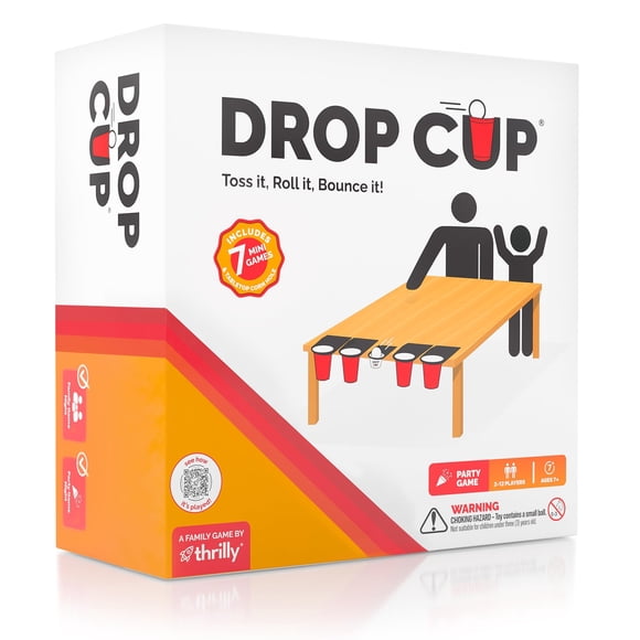 Juego de mesa Drop Cup, adictivo, clip y juega para todas las edades