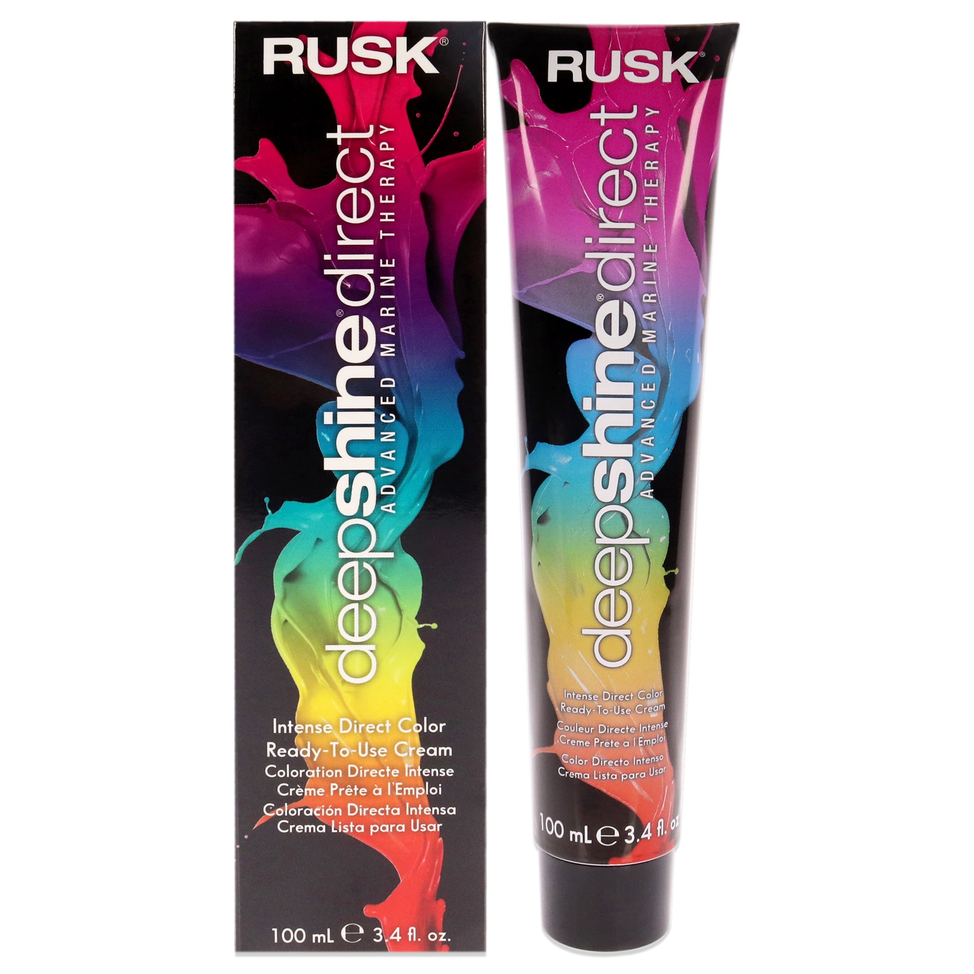 Tinte De Cabello Rusk Color Directo Intenso Deepshine Rosa 100ml Unisex