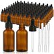 thumbnail image 1 of Botella turvono de vidrio ámbar 30 ml con gotero – Pack de 80, 1 of 7