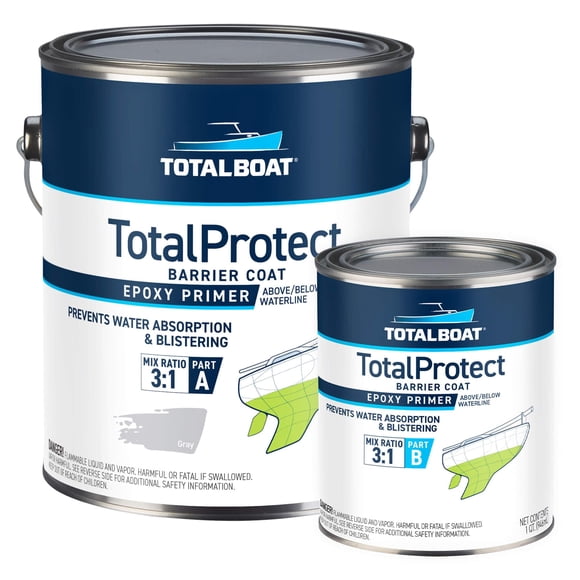 Sistema de revestimiento epoxídico TotalBoat TotalProtect 3.78 L gris