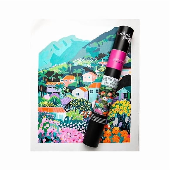 Kit de pintura por números Pink Picasso Flower Market Honolulu