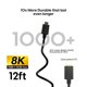 thumbnail image 5 of Cable HDMI TalkWorks PVC de 12 pies, 8 K, 48 Gbps, ancho de banda de alta velocidad, 5 of 7