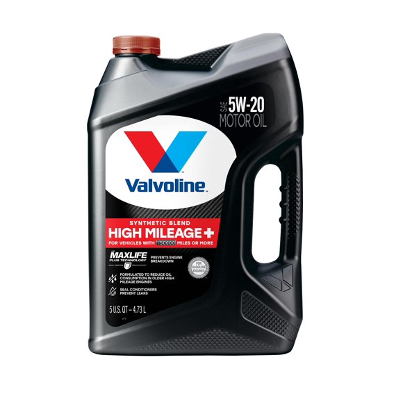 Aceite de motor Valvoline High Mileage 150K 5W-20 4.7L