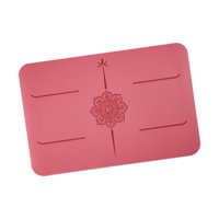 Ioensy - Colchoneta De Yoga Pequeña, Rodillera, Cojín Para Estiramientos, Fortalecimiento Muscular, Color Rojo Rosa