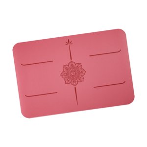 Ioensy - Colchoneta De Yoga Pequeña, Rodillera, Cojín Para Estiramientos, Fortalecimiento Muscular, Color Rojo Rosa