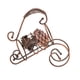 thumbnail image 2 of Estante Para Vino, Soporte Para Botella Individual De Vino Retro Para Mesa De Fiesta, Estilo B, 2 of 5