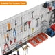 thumbnail image 3 of Organizador de pared con tablero perforado TORACK, 109 piezas, con ganchos y contenedores de 4 pies, 3 of 7