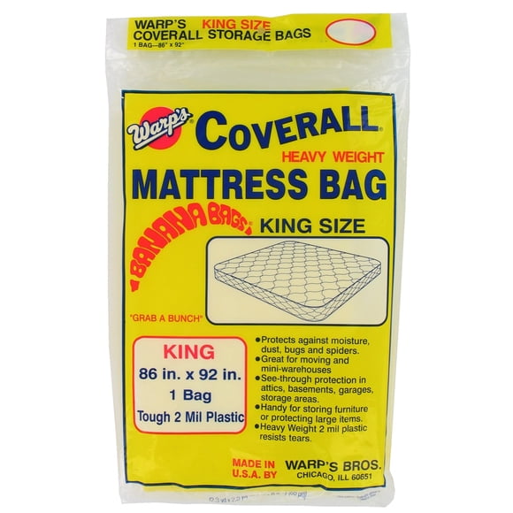 Funda para colchón Warp's CB-86, tamaño king, 219 x 234 cm, peso pesado