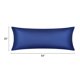 thumbnail image 5 of REGALWOVEN 1 Pcs Fundas de Almohada de Satén para Cabello y Piel Transpirables, Fundas de Almohada Refrigerantes Azul Marino King, 5 of 7