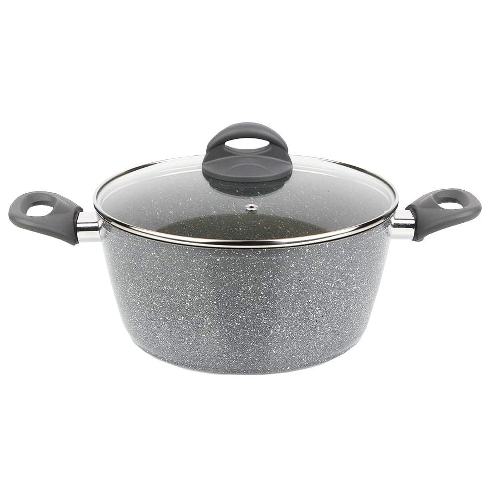 Mainstays - Olla Aluminio Forjado Marmolado 24 Cm