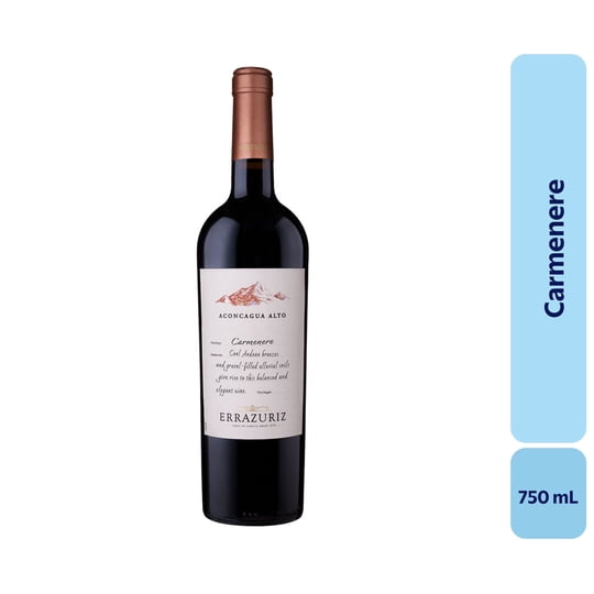 Vino Carménère Botella 750 mL Errazuriz